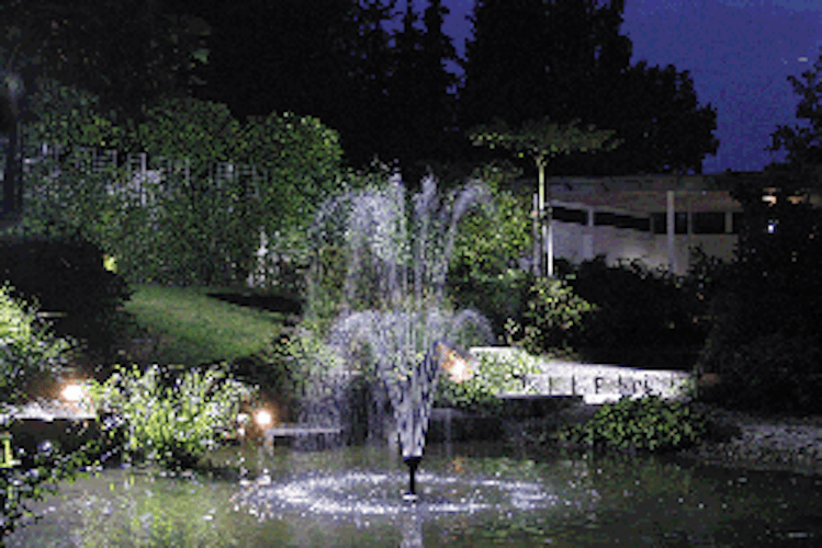 Oase Wasserspielpumpe Aquarius Fountain Set Eco 5500