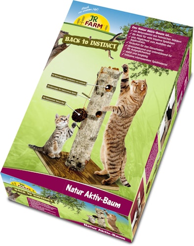 JR FARM Natur Aktiv-Baum Katzenspielzeug