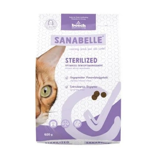 Sanabelle 400g Sterilized Katzentrockenfutter