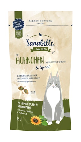 Sanabelle Knusperkissen 55g Katzensnack