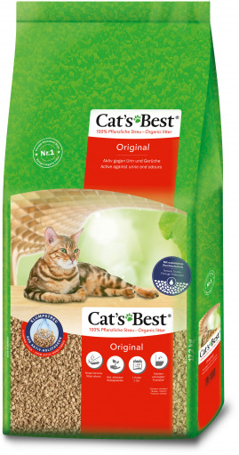CAT'S BEST Original 17,2kg (40 Liter) Katzenstreu