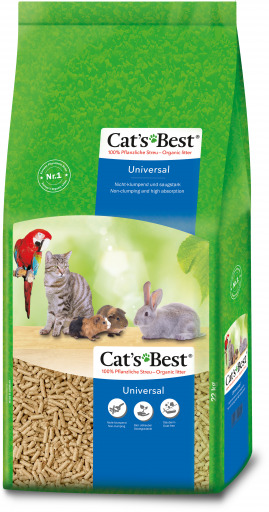 CAT'S BEST Universal 22kg (40 Liter) Katzenstreu / Kleintierstreu