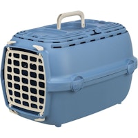 TRIXIE Transportbox Relax 1, XS: 32 × 30 × 48 cm, blau