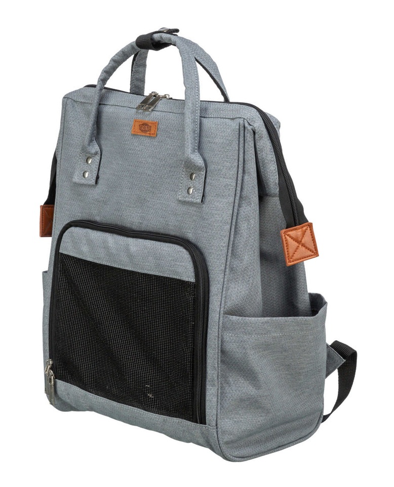TRIXIE Rucksack Ava, 32 × 42 × 20 cm, grau