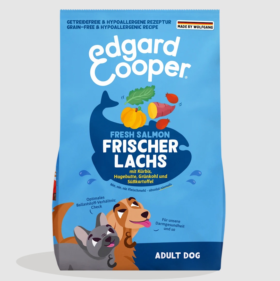 Edgard&Cooper Adult norwegischer Lachs getreidefrei Hundetrockenfutter