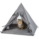 Vorschaubild Höhle Tipi Samoa, 55 × 50 × 55 cm, grau