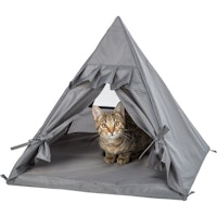 Höhle Tipi Samoa, 55 × 50 × 55 cm, grau