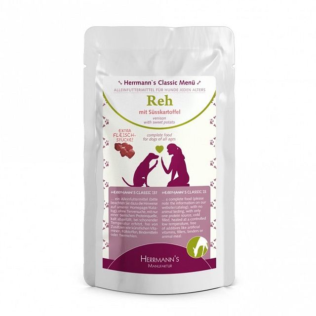 Herrmann's Classic 12x130g Beutel HundenassfutterVorschaubild