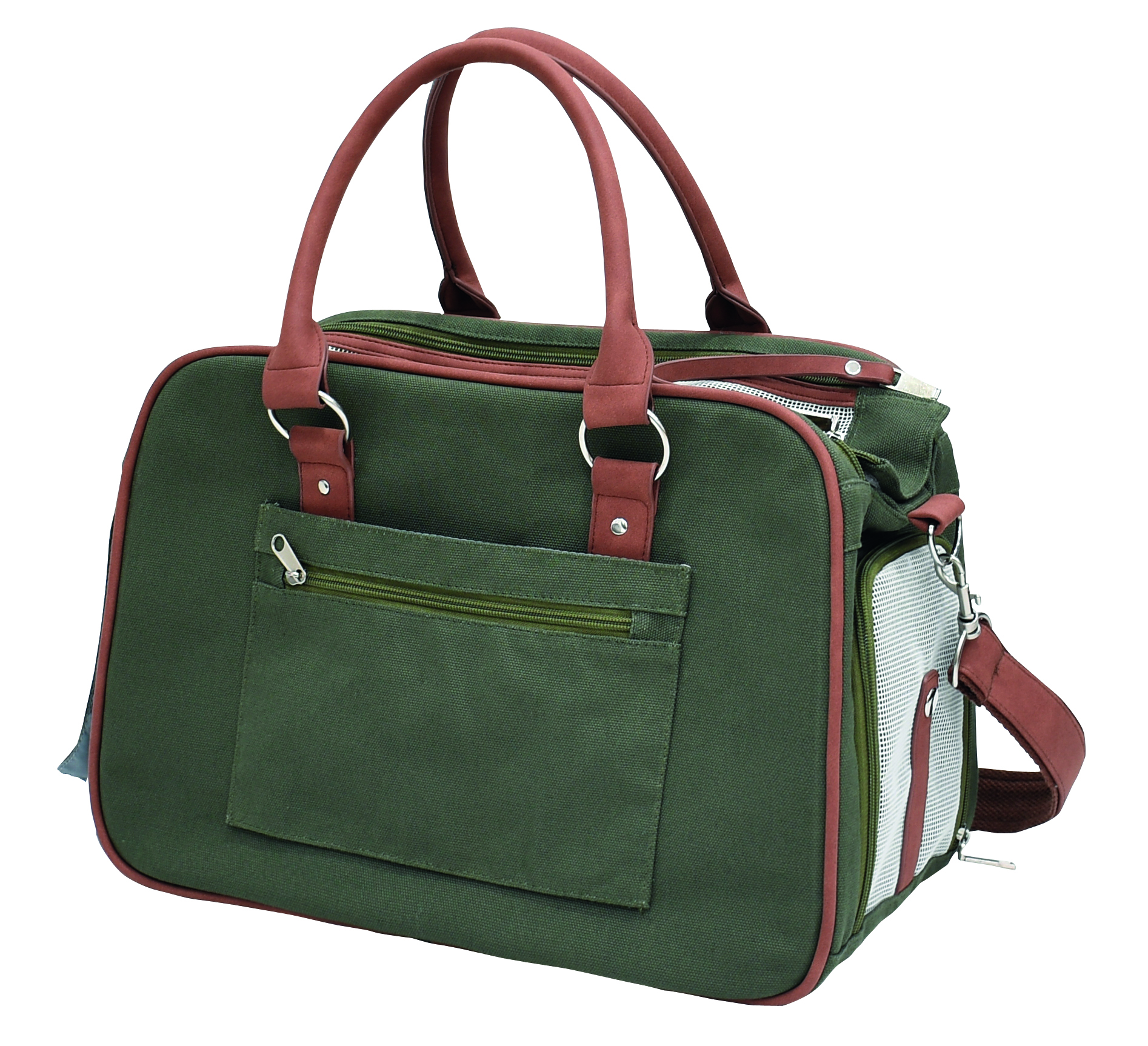 NOBBY Tasche "PERKA" grün; L: 40 x 20 x 28 cm