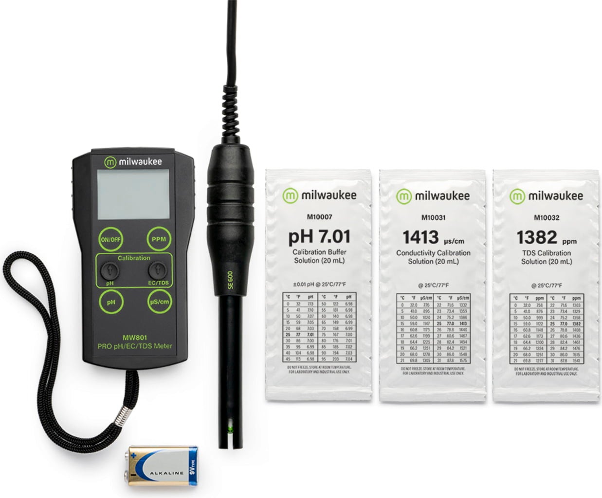 Milwaukee MW801 Smart pH/EC/TDS Messgerät