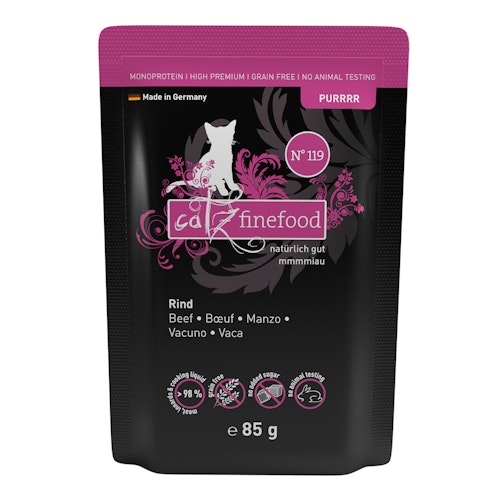 catz finefood Purrrr 80 / 85 Gramm Katzennassfutter