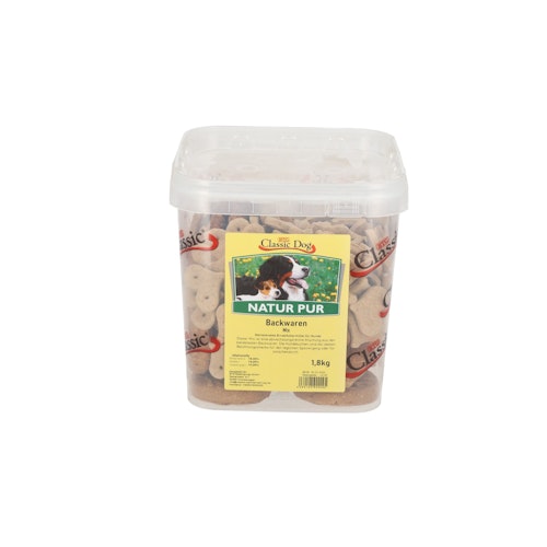 Classic Dog Snack Backwaren 1,8 kg im Eimer