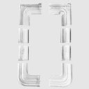 Vorschaubild DENNERLE Halterset Nano-Abdeckscheibe