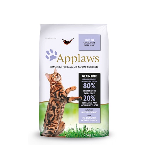 Applaws Huhn & Ente Katzentrockenfutter