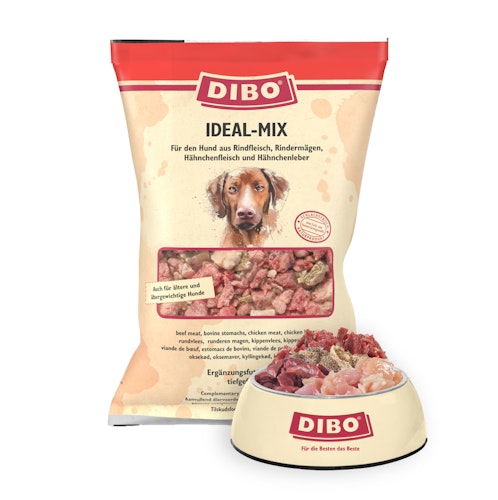DIBO Ideal Mix Spezialfutter / Frostfutter für Hunde