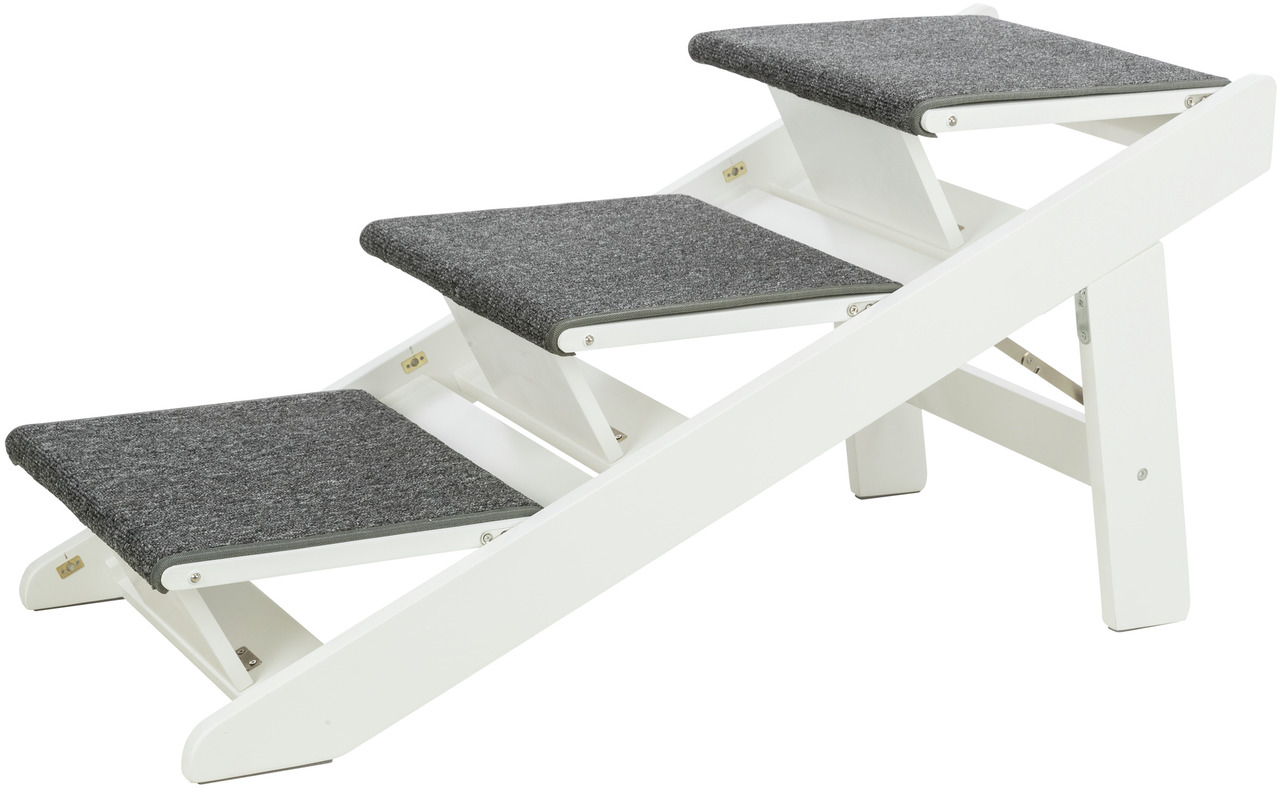 TRIXIE Rampe ausklappbare Stufen MDF 44 x 46 Centimeter Hundemobiliar