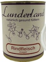 Vorschaubild Lunderland Dose 12x800g Rindfleisch mager Hundenassfutter