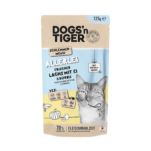 Dogs'n Tiger Dose 6x125g Allerlei Katzennassfutter