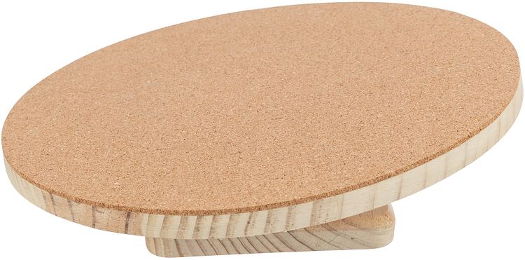 TRIXIE Laufteller, Degus/große Hamster, Holz/Kork, ø 30 cm