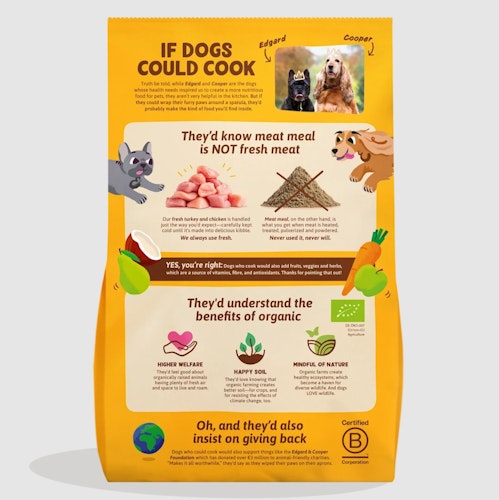 Edgard&Cooper Adult Truth/Huhn Bio Hundetrockenfutter