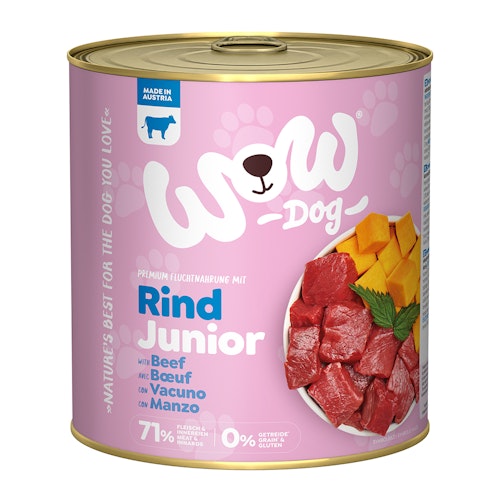 WOW Junior 800g Dose Hundenassfutter