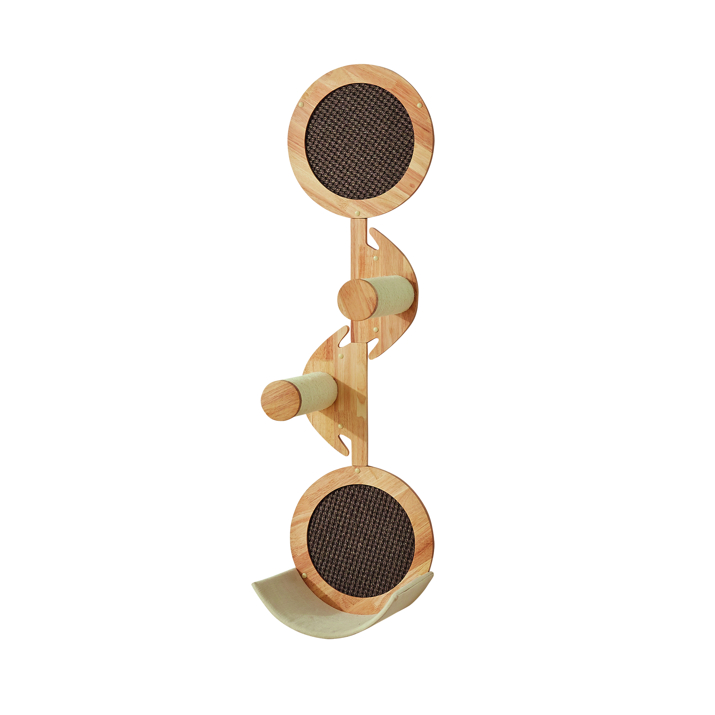 NOBBY Wandelement Stufen "HIG" cream 35 x 26,5 x 125 cm