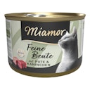 Vorschaubild Miamor Feine Beute Dose 12x185g Pute & Kaninchen Katzennassfutter