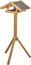 Vorschaubild TRIXIE Futterhaus mit Ständer, Kiefernholz, 46 × 22 × 44 cm/1,15 m, braun
