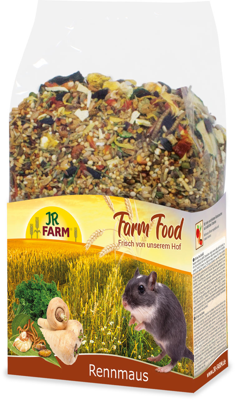 JR FARM Farm Food Rennmaus 500g Kleintierfutter