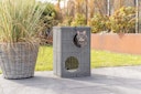 Vorschaubild Höhle Amalia, 2 Etagen, Polyrattan, eckig, 37 × 57 × 35 cm, grau
