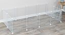 Vorschaubild TRIXIE Indoor Freilaufgehege, Metall/Kunststoff, 140 × 35 × 70 cm, weiß