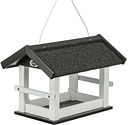 Vorschaubild TRIXIE Futterhaus zum Aufhängen, Kiefernholz, 36 × 25 × 25 cm, schwarz/weiß