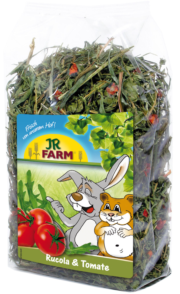 JR FARM Rucola & Tomate 100g Raufutter für Kleintiere