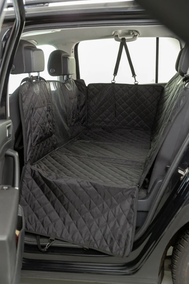 TRIXIE Auto-Schondecke, 1,64 × 1,61 m, schwarz