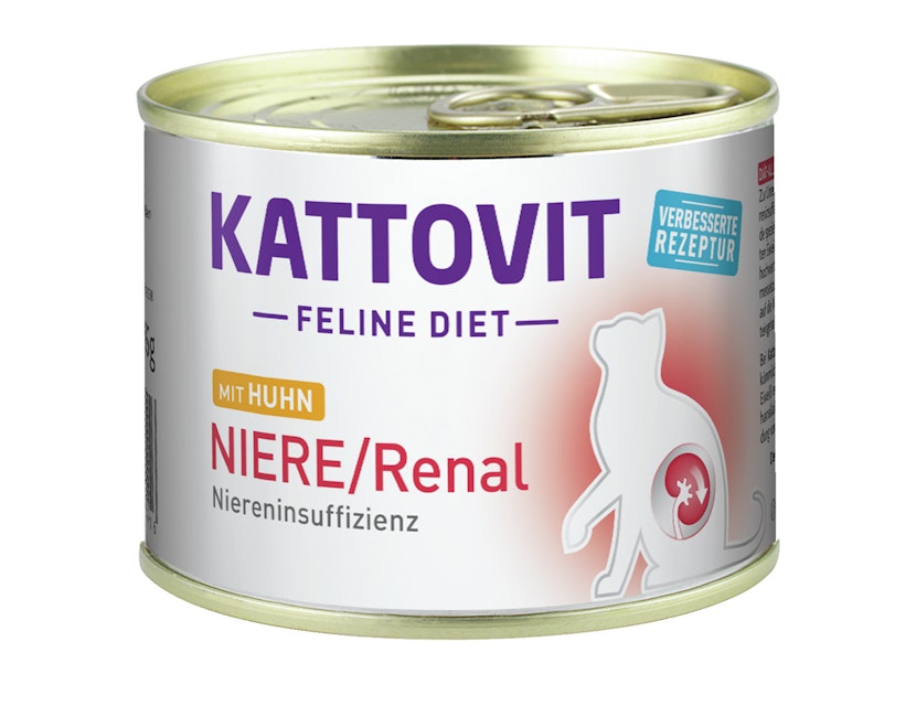 KATTOVIT Feline Diet Niere/Renal 185g Dose Katzennassfutter DiätnahrungVorschaubild