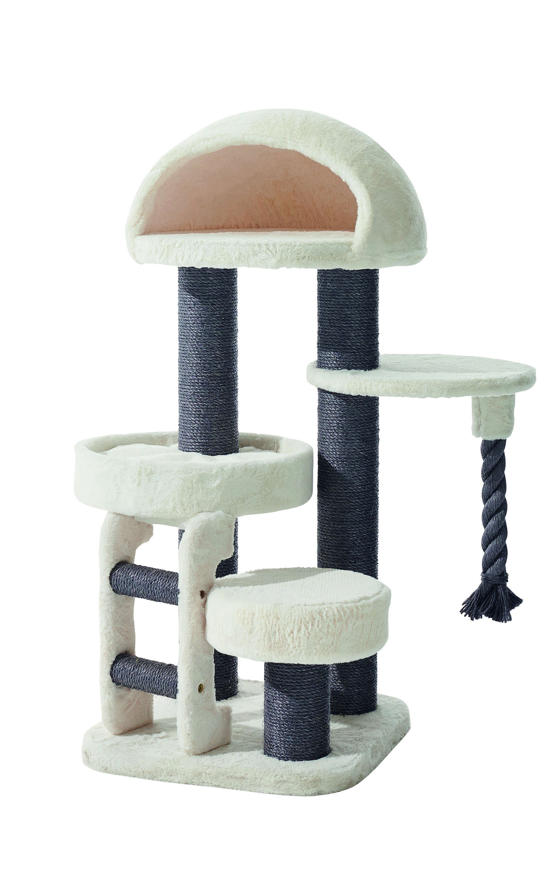 NOBBY Kratzbaum "KION" cream; 50 x 50 x 111 cm
