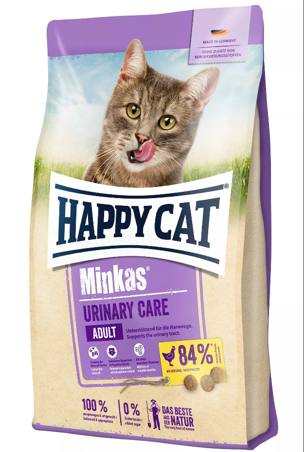 HAPPY CAT Minkas Urinary Care Geflügel Katzentrockenfutter
