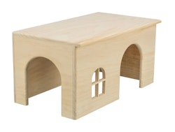 TRIXIE Haus, nagelfrei, Zwergkaninchen, Holz, 40 × 20 × 23 cm