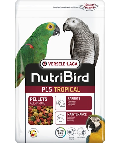 Vers 1kg NutriBird P15 Papag.Tropi NEU