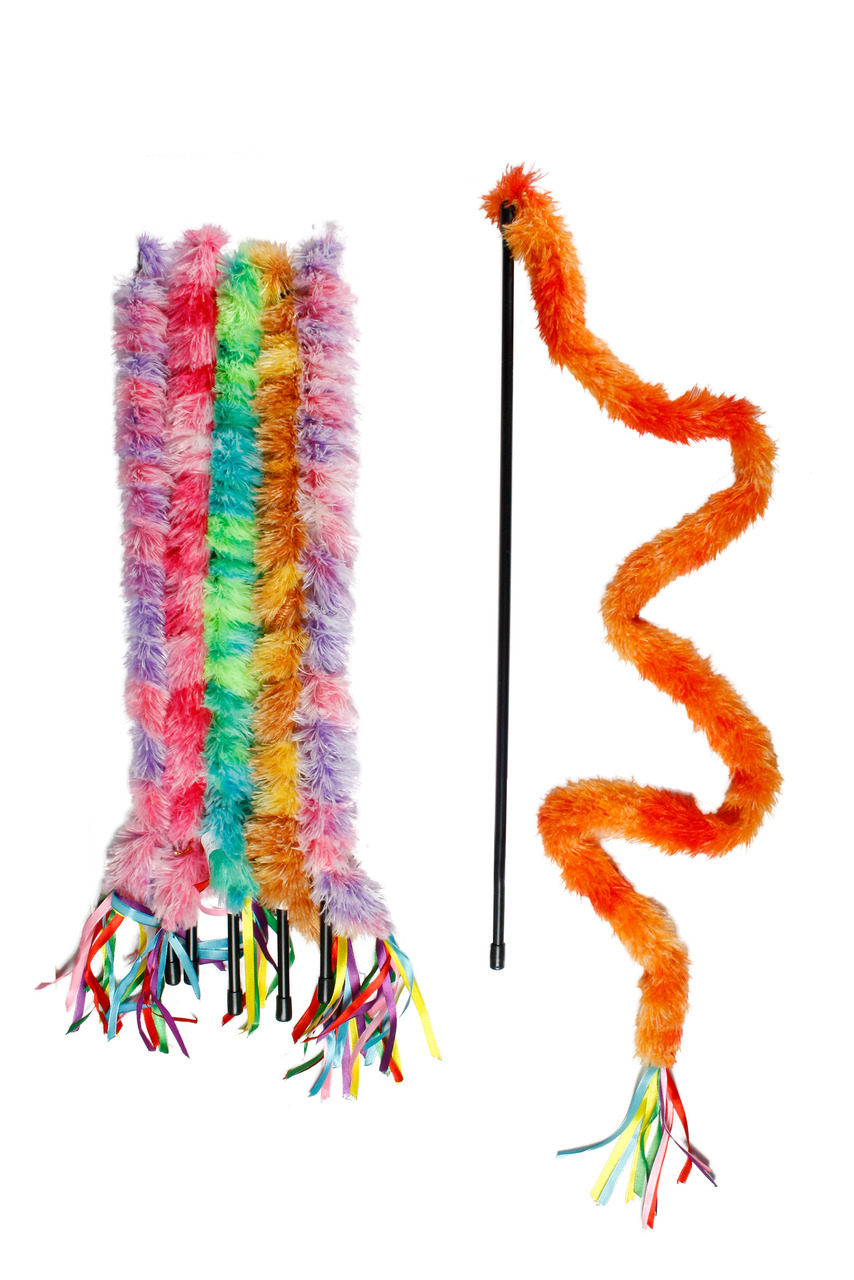 Karlie Katzenangel Plüschrute Katzenspielzeug