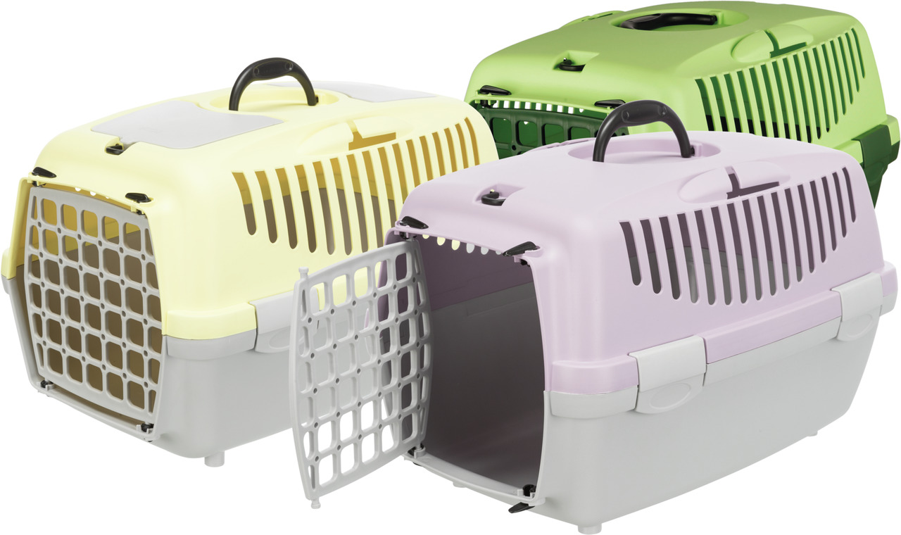 TRIXIE Transportbox Capri 1 XS 32x31x48cm hellgrau/flieder Transportbox