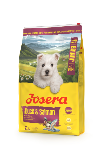 Josera Mini Junior Duck & Salmon Hundetrockenfutter