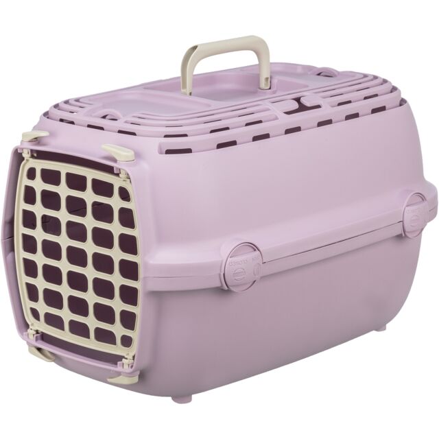 TRIXIE Transportbox Relax 1, XS: 32 × 30 × 48 cm, rosa