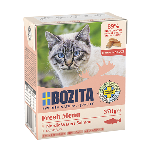 Bozita Häppchen in Soße 370 Gramm Katzennassfutter