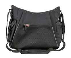 TRIXIE Gassi- und Dummy-Tasche, 34 × 29 × 9 cm, anthrazit