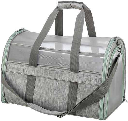TRIXIE Tasche Dillon, 33 × 32 × 54 cm, grau/mint