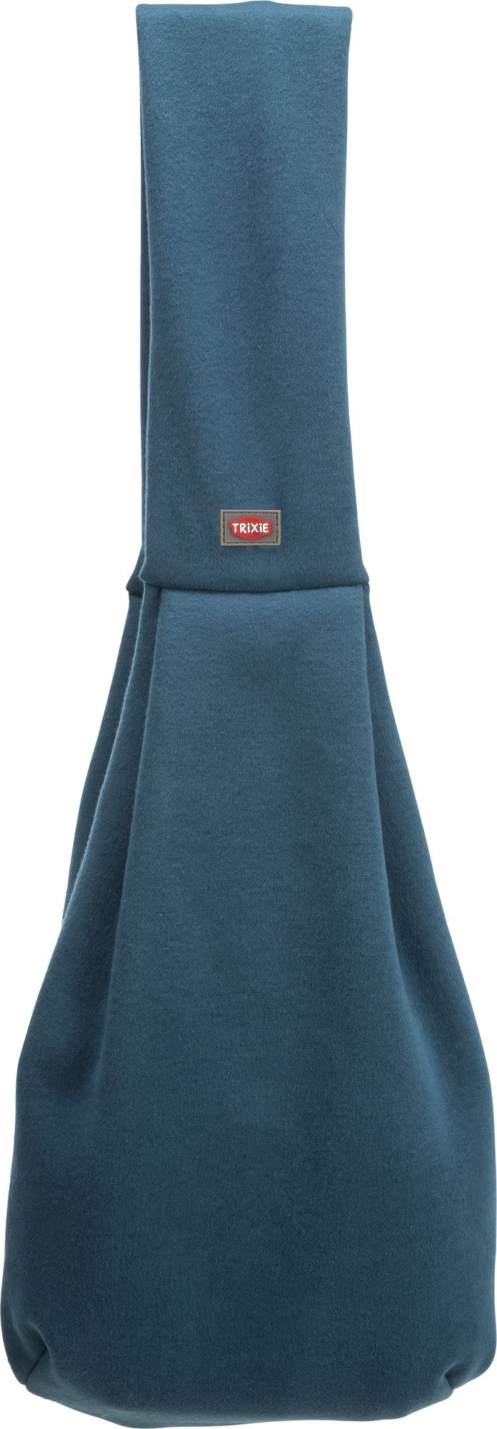 TRIXIE Fronttasche Soft, 22 × 20 × 60 cm, blau/hellgrau