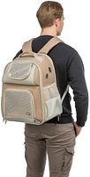 TRIXIE Rucksack Willow, 38 × 25 × 45 cm, beige/braun