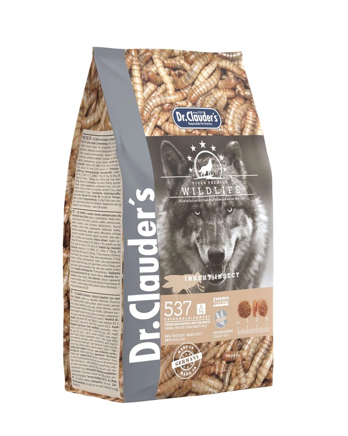 Dr. Clauder's Wildlife Insekten Hundetrockenfutter