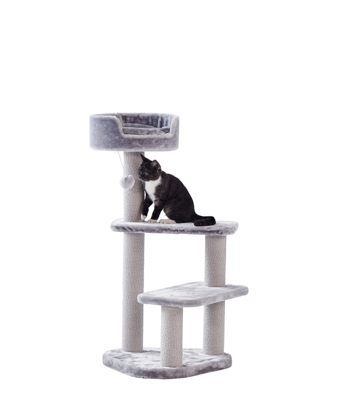 Nobby Kratzbaum Classic Zera 50x50x97cm grau